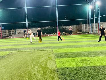 Snapshot from eChai Startup Cricket Night in Ahmedabad
