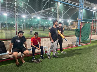 Snapshot from eChai Startup Cricket Night in Ahmedabad