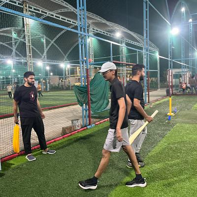 Snapshot from eChai Startup Cricket Night in Ahmedabad