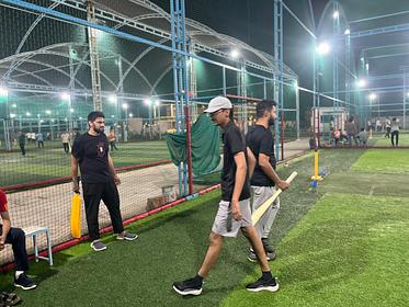 Snapshot from eChai Startup Cricket Night in Ahmedabad