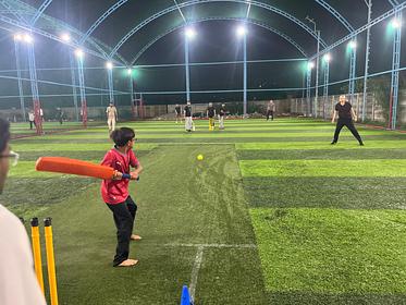 Snapshot from eChai Startup Cricket Night in Ahmedabad