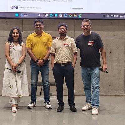 Snapshot from Ahmedabad Startup Day