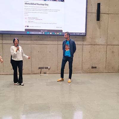 Snapshot from Ahmedabad Startup Day