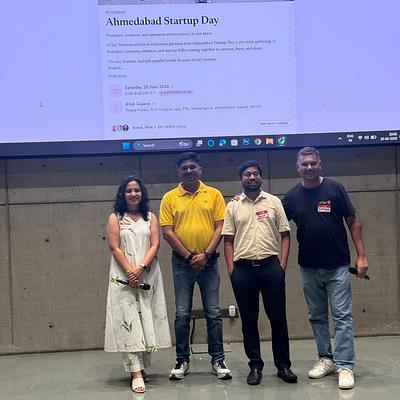 Snapshot from Ahmedabad Startup Day