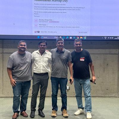 Snapshot from Ahmedabad Startup Day