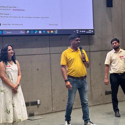 Snapshot from Ahmedabad Startup Day