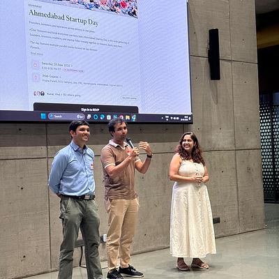 Snapshot from Ahmedabad Startup Day