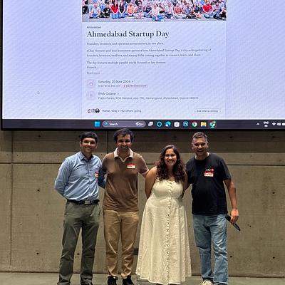 Snapshot from Ahmedabad Startup Day