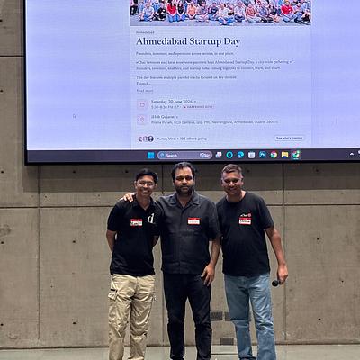 Snapshot from Ahmedabad Startup Day
