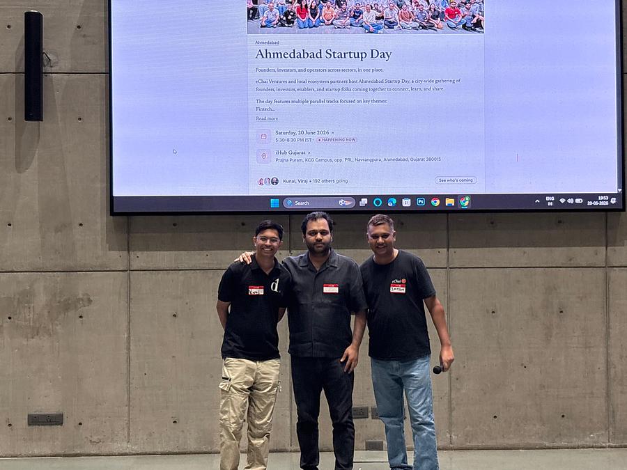 From Ahmedabad Startup Day