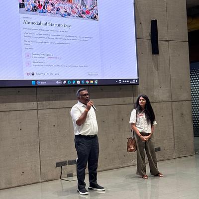 Snapshot from Ahmedabad Startup Day