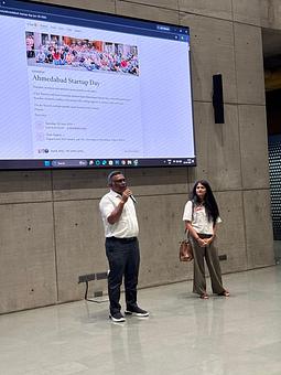 Snapshot from Ahmedabad Startup Day