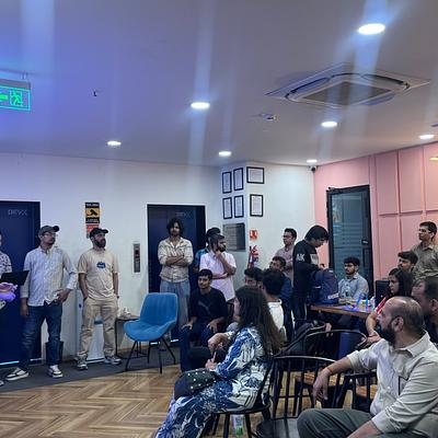 Snapshot from Delhi-NCR Startup Meetup