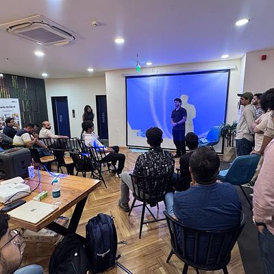 Snapshot from Delhi-NCR Startup Meetup