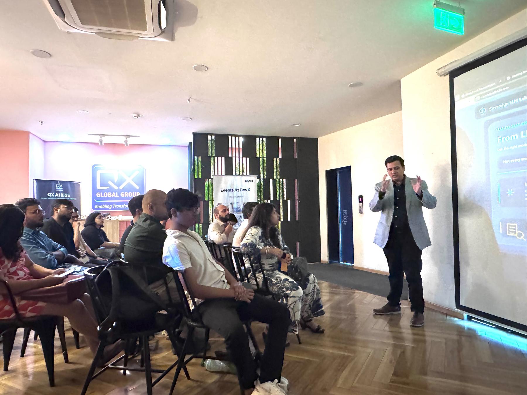 Snapshot from Delhi-NCR Startup Meetup