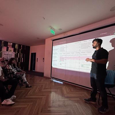 Snapshot from Delhi-NCR Startup Meetup
