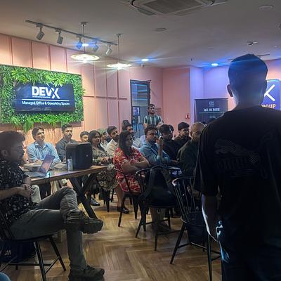 Snapshot from Delhi-NCR Startup Meetup