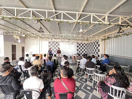 Snapshot from AI x Manufacturing Founders Meetup : Bengaluru edition
