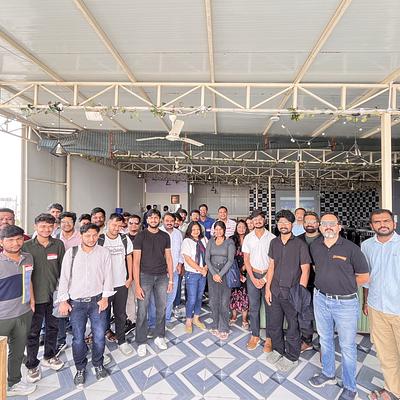 Snapshot from AI x Manufacturing Founders Meetup : Bengaluru edition