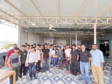 Snapshot from AI x Manufacturing Founders Meetup : Bengaluru edition