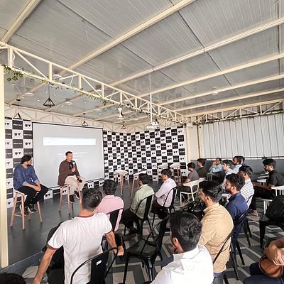 Snapshot from AI x Manufacturing Founders Meetup : Bengaluru edition
