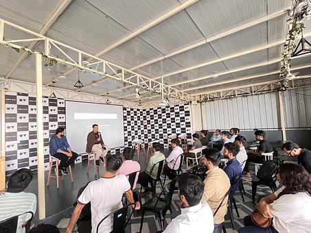 Snapshot from AI x Manufacturing Founders Meetup : Bengaluru edition