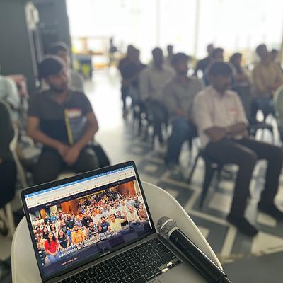 Snapshot from Manufacturing x AI Startups Meetup : Bengaluru edition