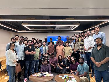 Snapshot from eChai's Startup Open House in Hyderabad