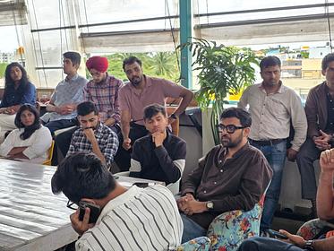 Snapshot from eChai's Startup Open House in Bengaluru