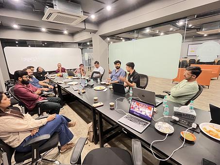 Snapshot from eChai AI Social in Ahmedabad