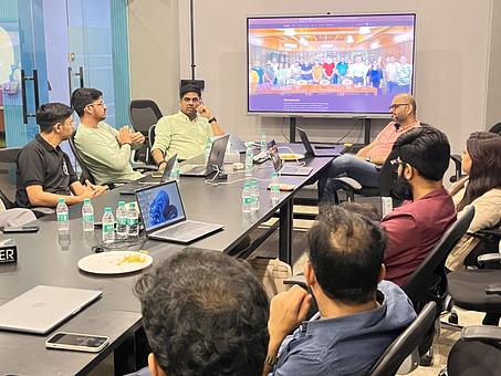 Snapshot from eChai AI Social in Ahmedabad