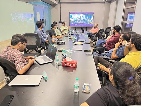 Snapshot from eChai AI Social in Ahmedabad