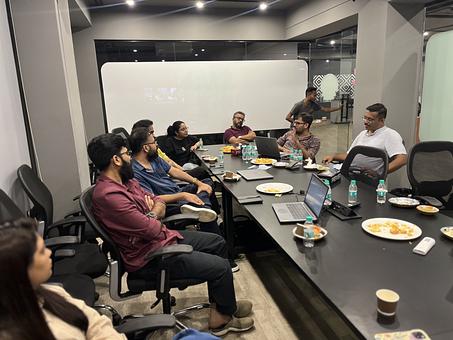 Snapshot from eChai AI Social in Ahmedabad