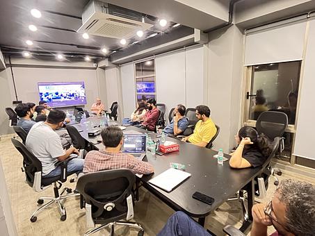 Snapshot from eChai AI Social in Ahmedabad