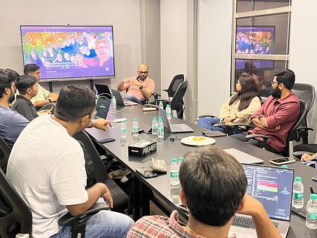 Snapshot from eChai AI Social in Ahmedabad