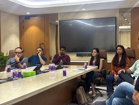 Snapshot from eChai Social with Hari Balasubramanian