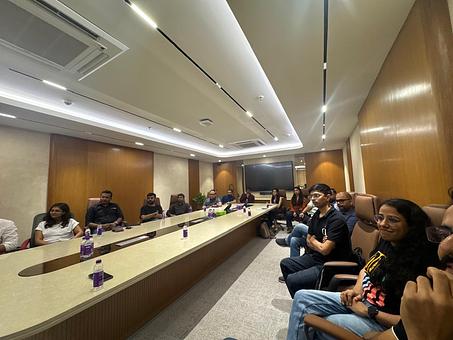 Snapshot from eChai Social with Hari Balasubramanian