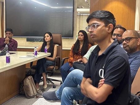 Snapshot from eChai Social with Hari Balasubramanian