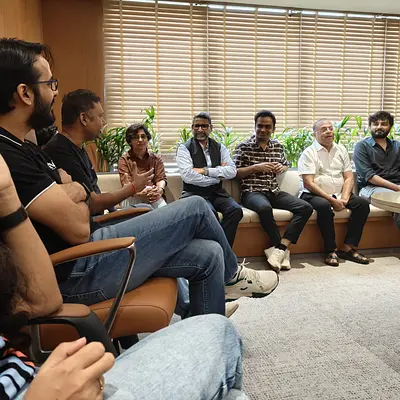 Snapshot from eChai Social with Hari Balasubramanian