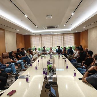 Snapshot from eChai Social with Hari Balasubramanian