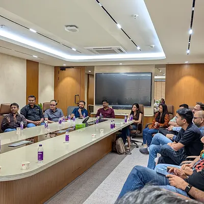 Snapshot from eChai Social with Hari Balasubramanian