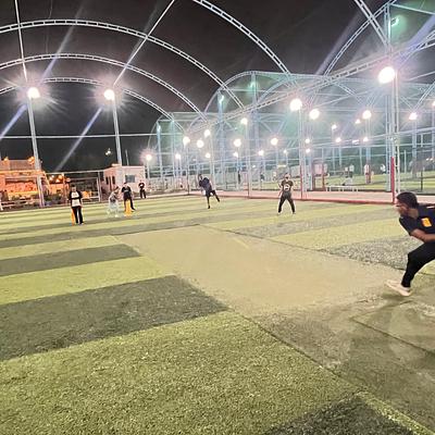 Snapshot from eChai Startup Cricket Night in Ahmedabad