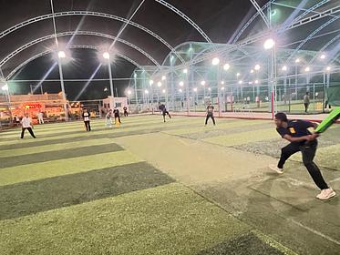 Snapshot from eChai Startup Cricket Night in Ahmedabad