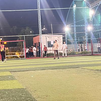 Snapshot from eChai Startup Cricket Night in Ahmedabad