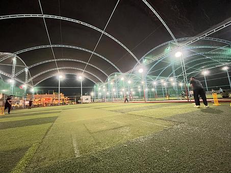Snapshot from eChai Startup Cricket Night in Ahmedabad