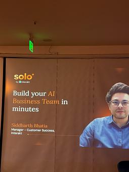Snapshot from How Founders Use AI : Noida edition