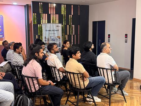 Snapshot from How Founders Use AI : Noida edition
