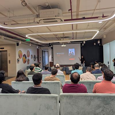 Snapshot from How Founders Use AI : Pune edition