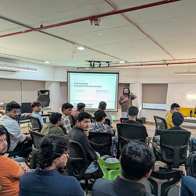 Snapshot from AI x SaaS Startup Meetup in Pune