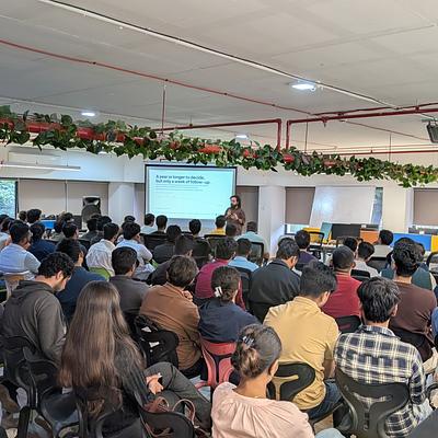 Snapshot from AI x SaaS Startup Meetup in Pune